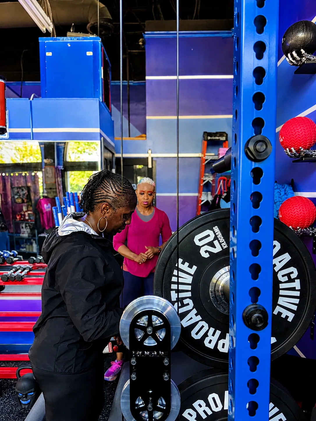 One-on-one personal training session with Coach Roxy in Great Neck